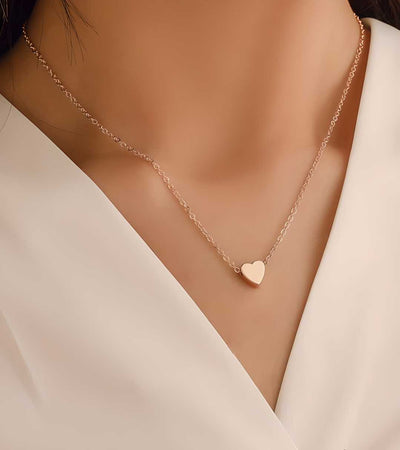 Heart Chain Necklace For Women