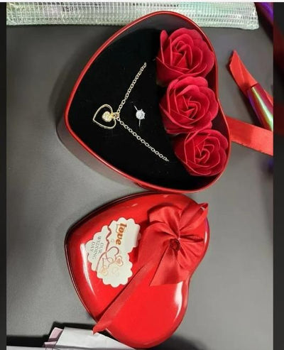Floral Spark Romance Jewelry Box Valentine's Gift for Your Soulmate