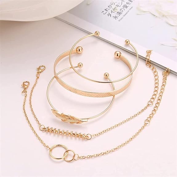 Stackable Bracelet Set For Women